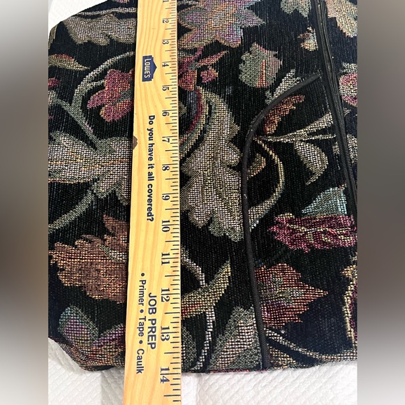 Danny K Beverly Hills, Black Earth Tone Tapestry Shoulder/ Tote Bag. USA MADE - Picture 6 of 14